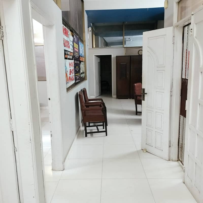 200 Square Yards First Floor Commercial Portion For Rent Block 5 Jauhar 6