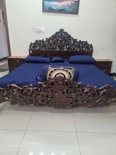 Chinnioti Antique Bed