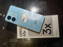 Oppo A3x , New 10/10 , 4 64 gb , box charger all new