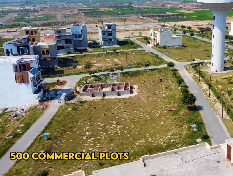 5 Marla Ready To Possession Ideal Location Plot on 2.5 Years Easy Installment Plan In Zaamin City Lahore 9