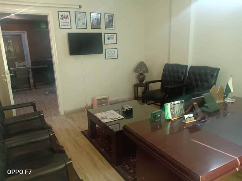 I-8; Markaz Commercial Apartment 836 Square Feet Office Space Available For Rent Main Double Road Location 2