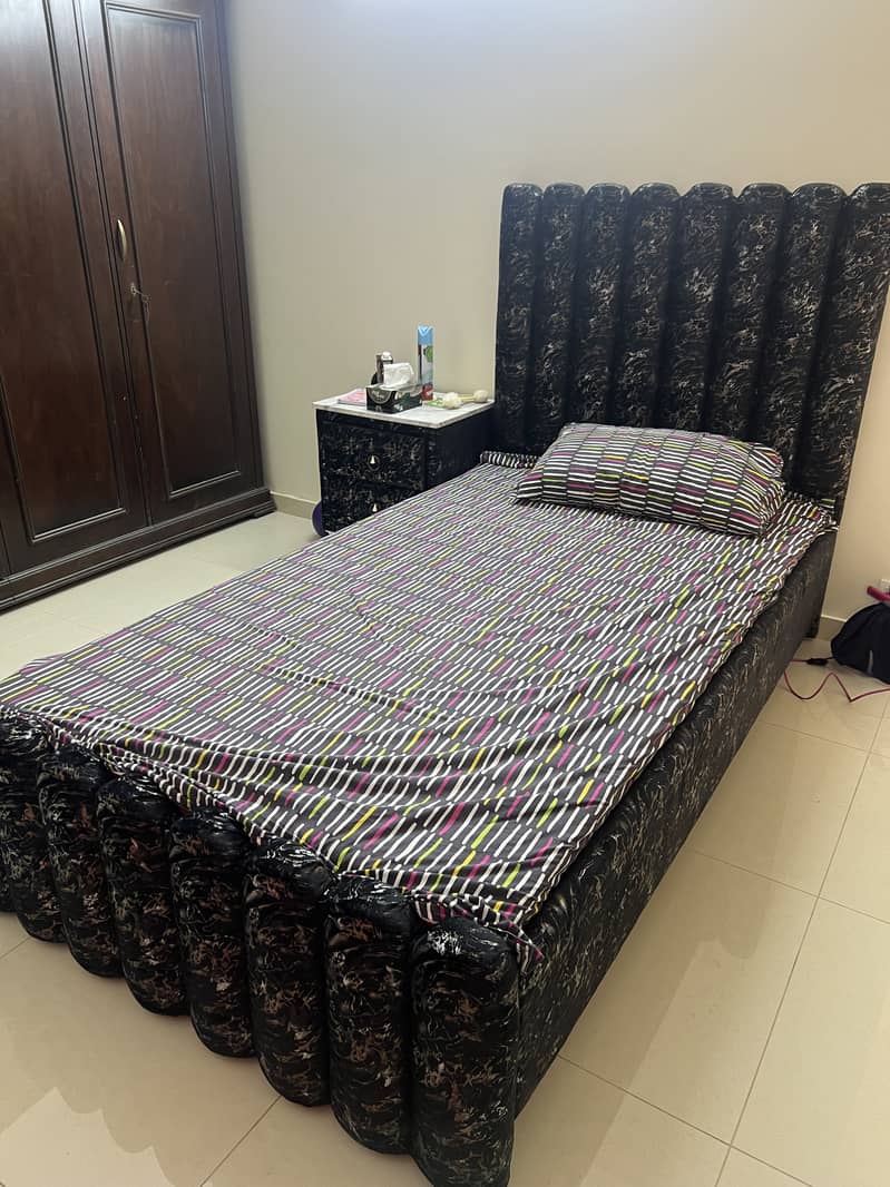 Brand new Single bed for sale - high quality turkish fabric 0