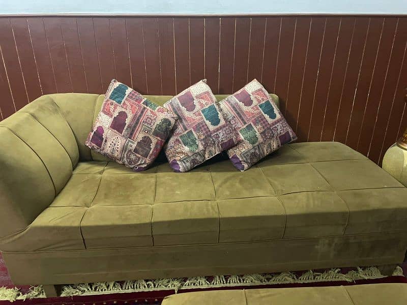 L shaped 7 sitter sofa set 1