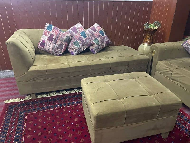 L shaped 7 sitter sofa set 3