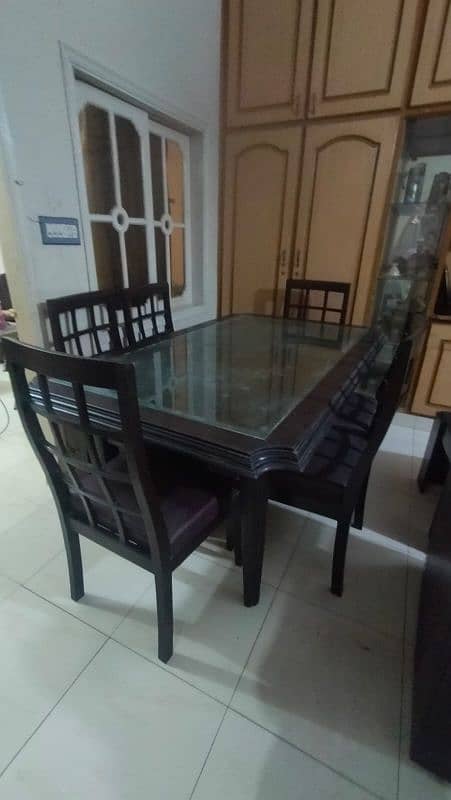 dinning table six seater 1