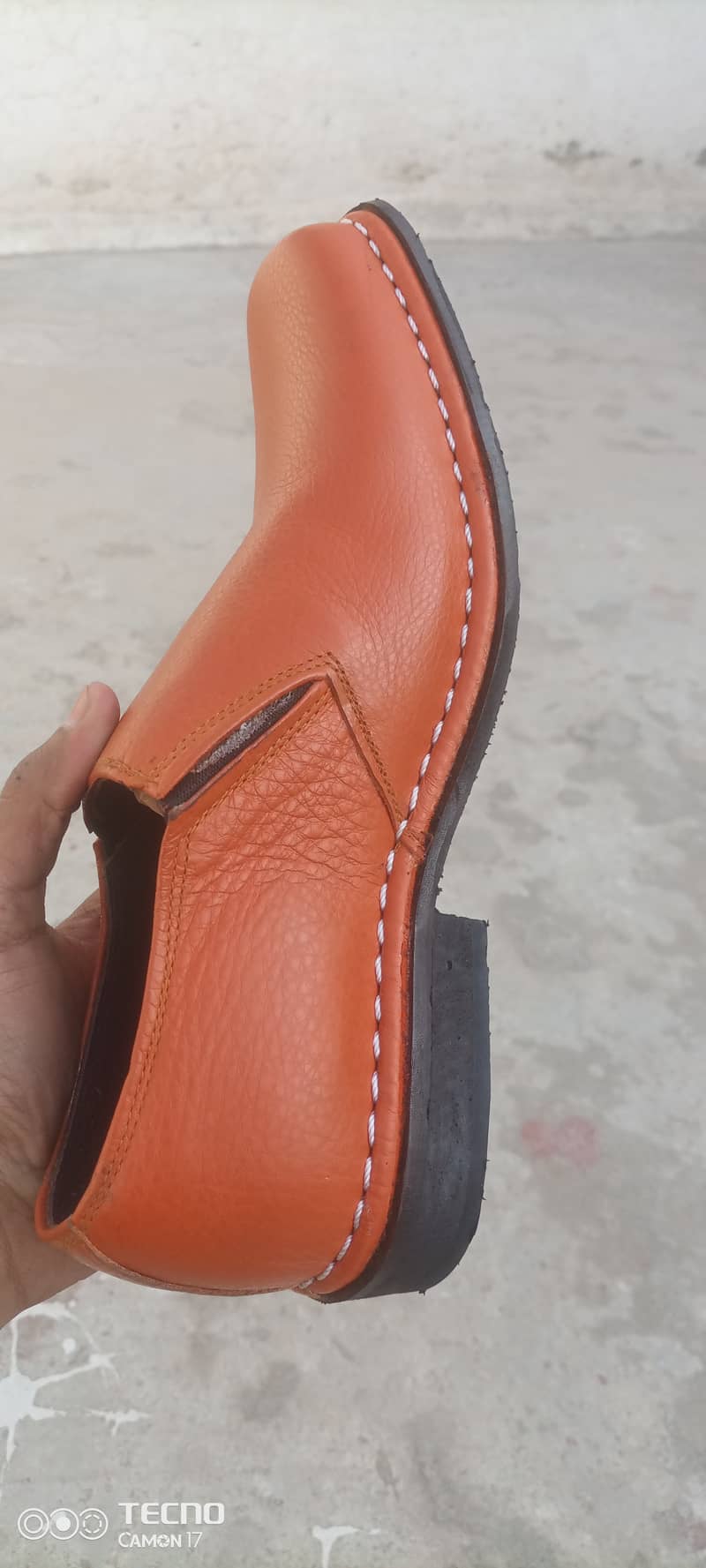 Men's hand made original leather shoes 1