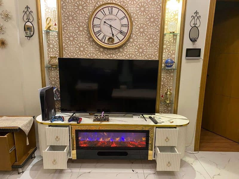 led rack console TV table Centre table coffee table luxury 7