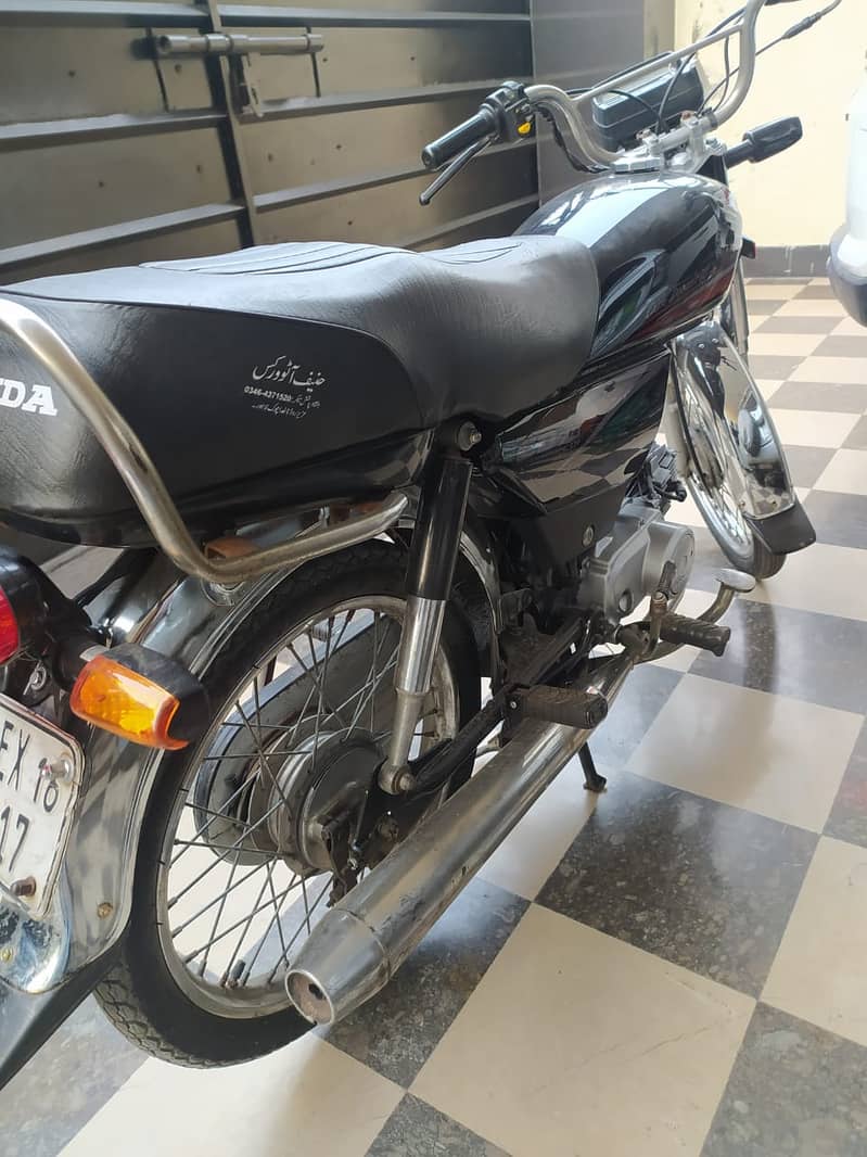 Honda CD 70 2016 For urgent Sale with original parts 4