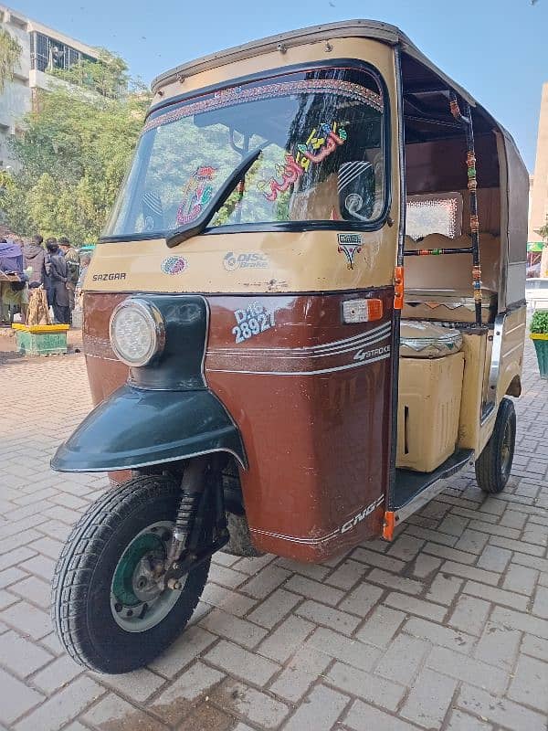 Complete Geniun Condition Sazgar Rickshaw 2016 2