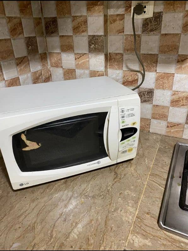 LG microwave 0