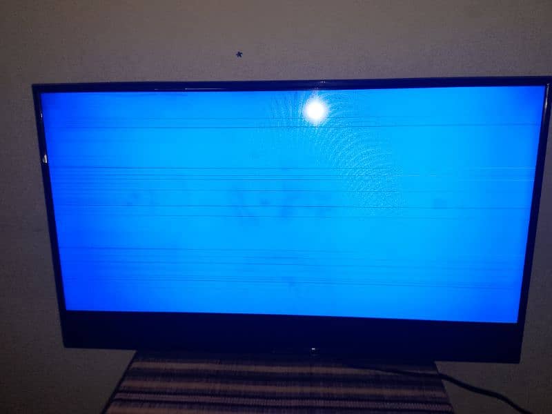 ecostar led 42 inch screen not visible 1