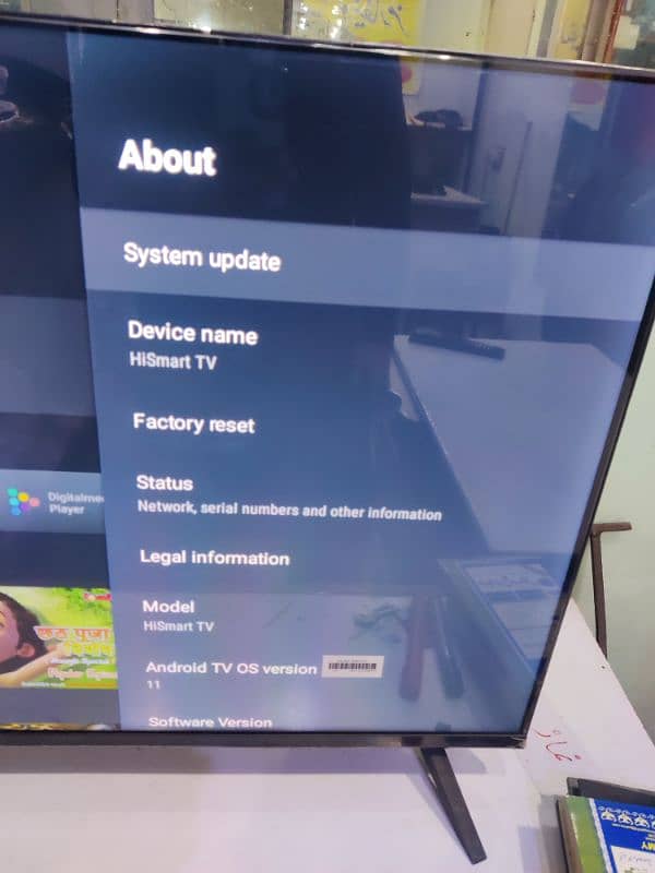 Hisense 40" Android LED TV Android 11 voice remote ha 10/10 condition 8