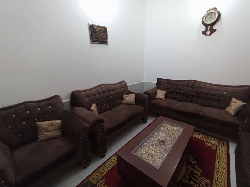 3, 2, 1 Sofa Set With Wooden Table 5