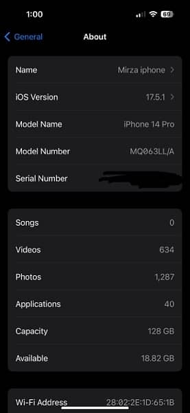 iphone 14 pro non pta factory ulock10/10 strachless 128 gb only phone 0