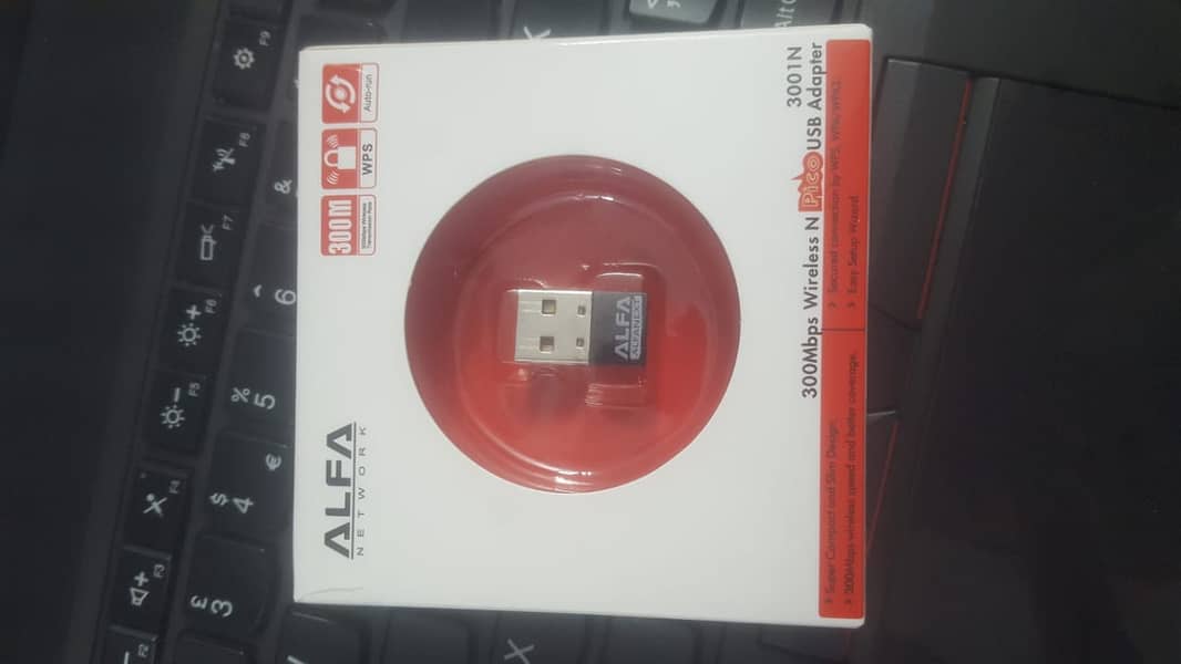 Alfa 300Mbps Wifi Dongle 0