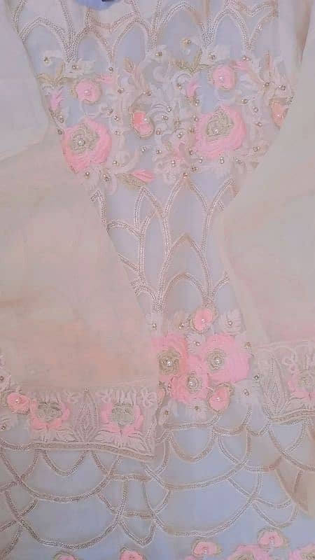 skin color embroidered suit 0