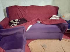 sofa set with cover