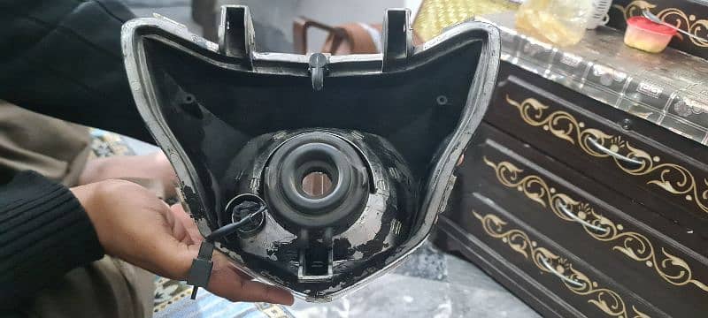 Suzuki GR150 genuine headlight crystal clear glass 1