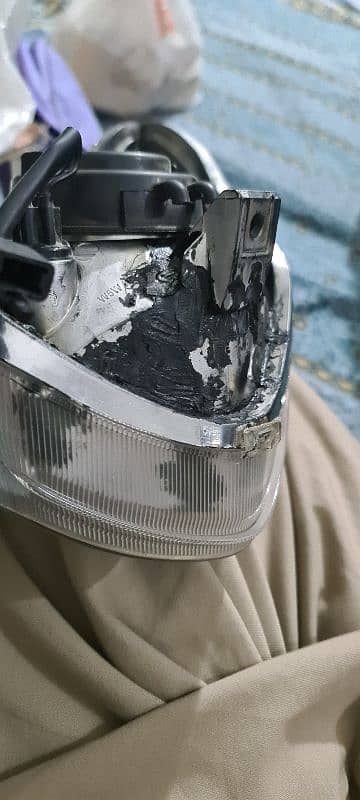 Suzuki GR150 genuine headlight crystal clear glass 3