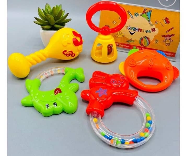 Rattle& sensory teether pack of 5 2