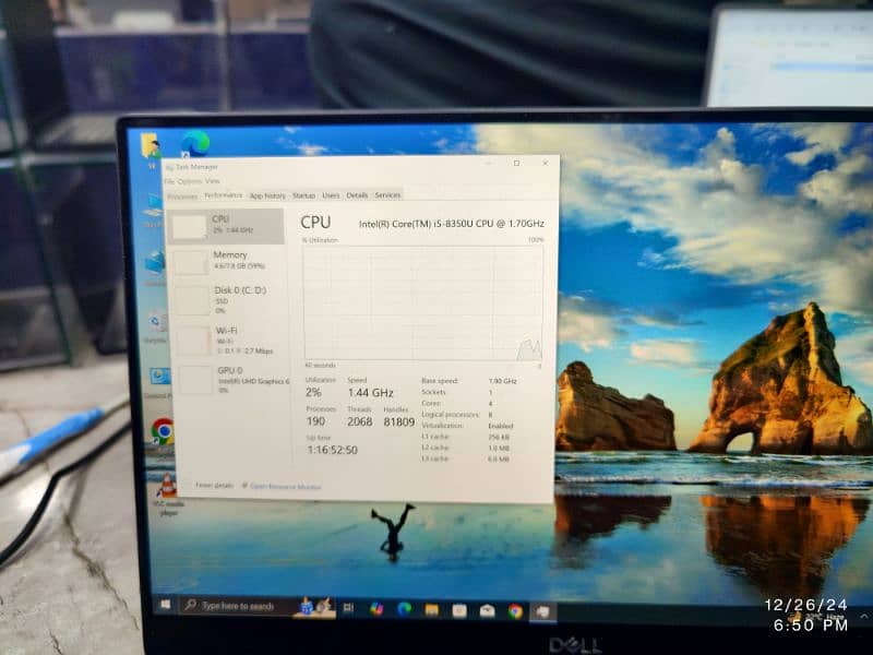 DELL XPS 13 9370 i5 8th Gen 4k resolution touch 2