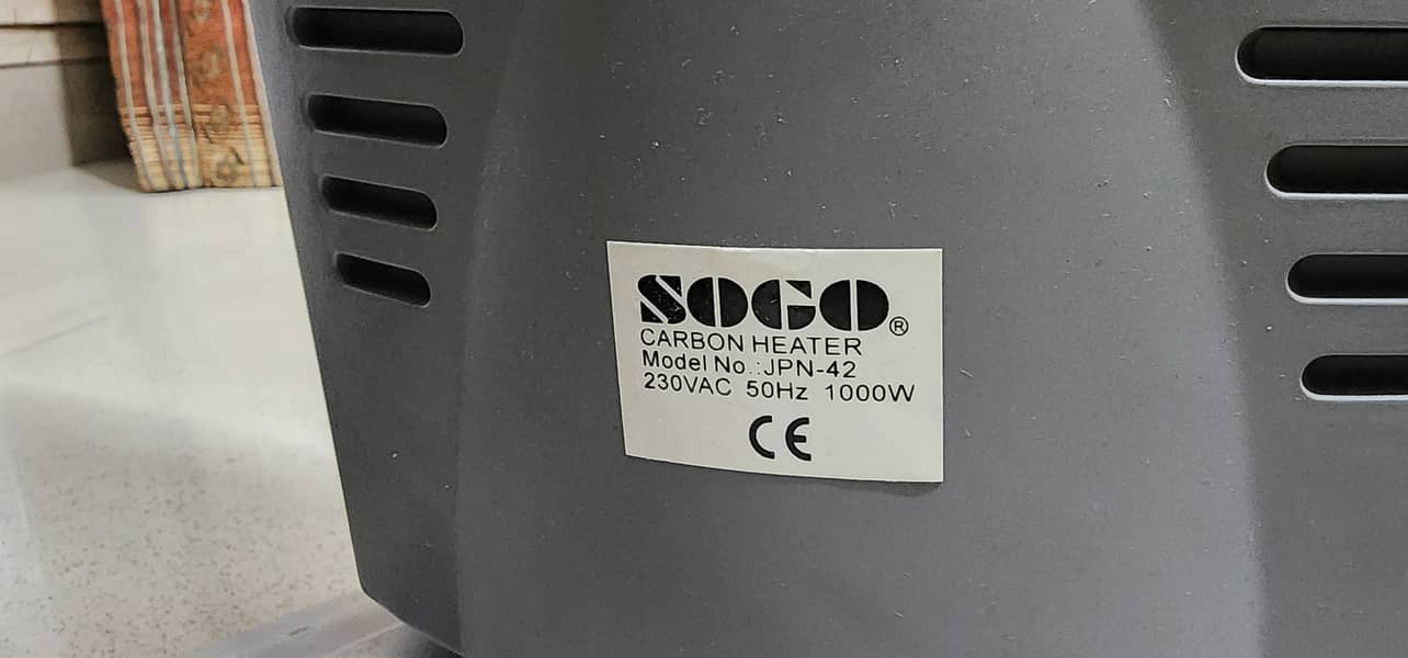 Sogo electric heater 2