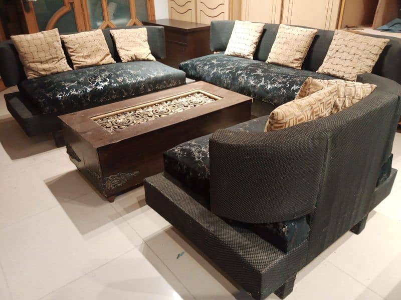 slightly used sofa set 3 2 1 seater call 0312'4049200 1