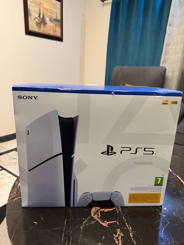 PS5 Slim Disk Edition UK Variant New Boxed Sealed fixed price 0