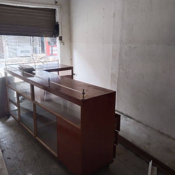 Display counter / wooden counter 5