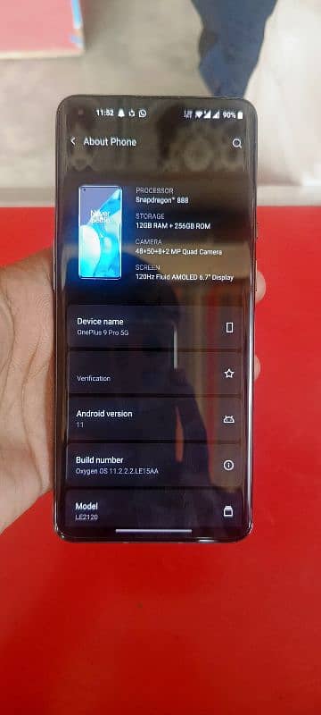 Oneplus 9pro 12/256 5
