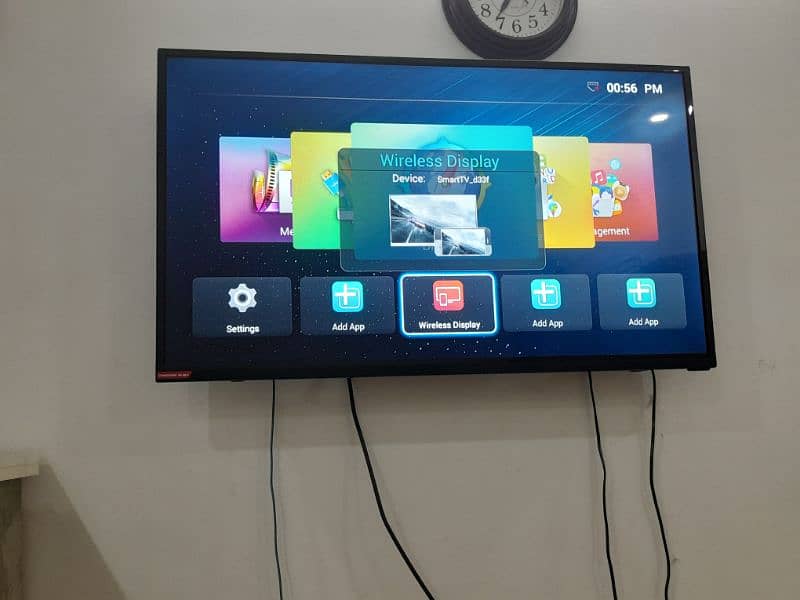 Changhong Ruba 43 inches television with Google and Youtube . Andriod 4 0