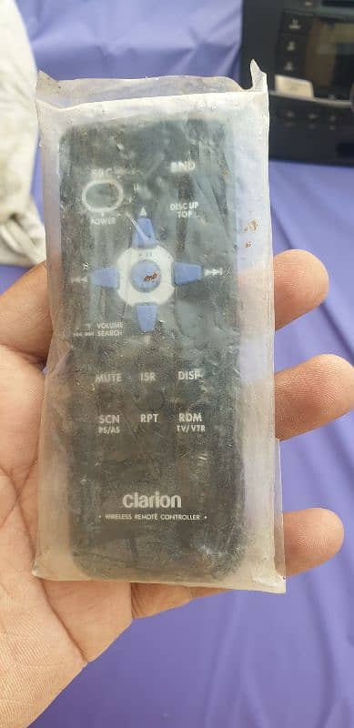 wagon R audio system CLARION genuine with remote control 2