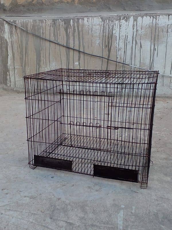 Parrot cage 3 portion and 1 portion 3