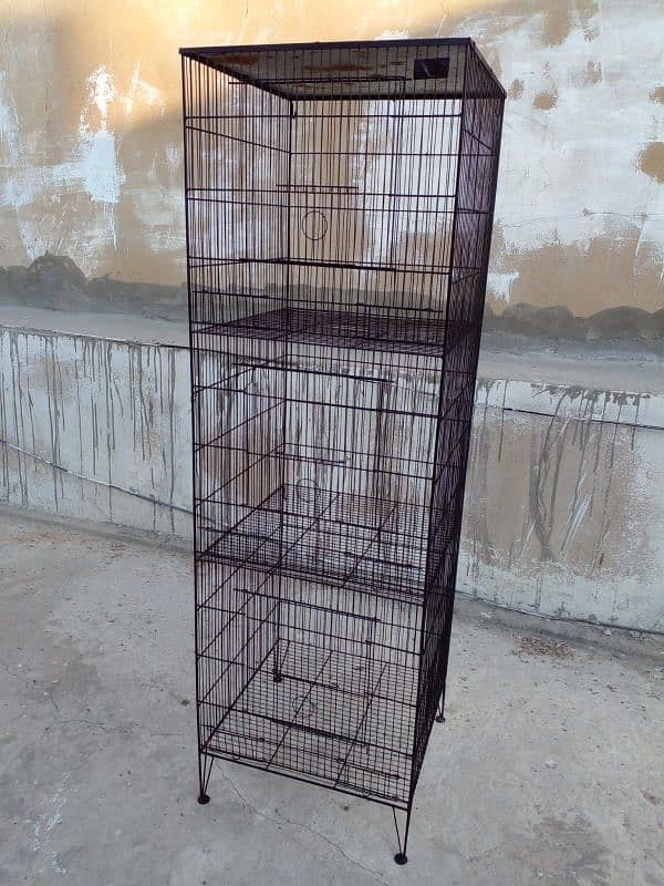 Parrot cage 3 portion and 1 portion 5