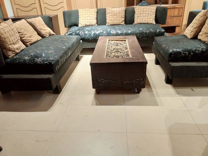 slightly used sofa set 3 2 1 seater call 0312'4049200 3