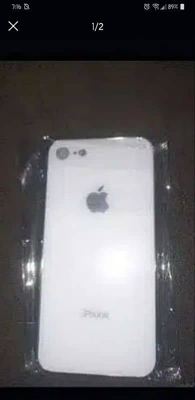 iphone 8 back glass white color 1
