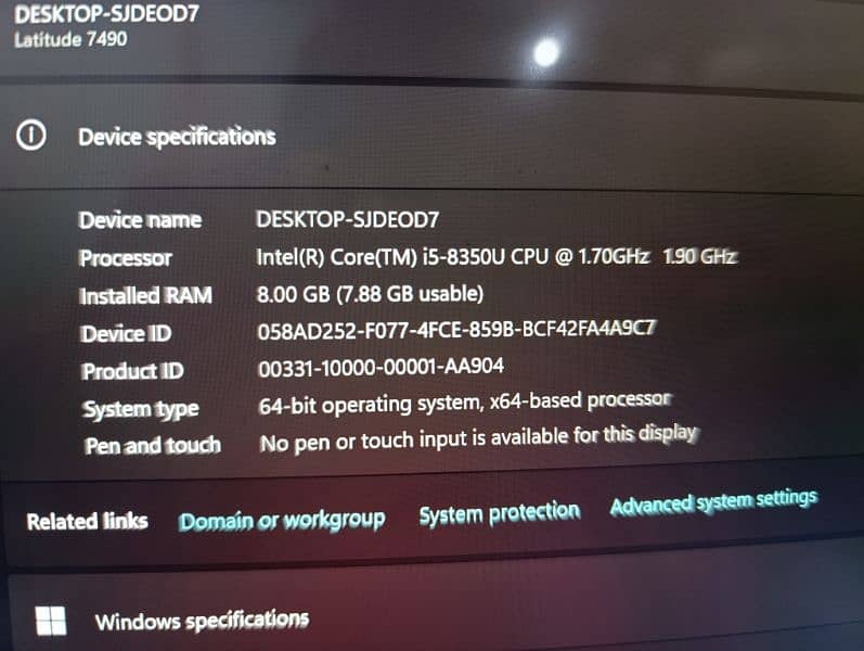 Desktop-SJDED7 latitude 7490 3