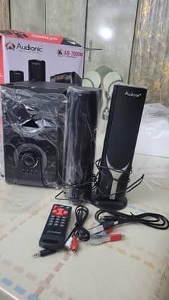 AD-7000 plus 2.1 multimedia speaker just box open brand new