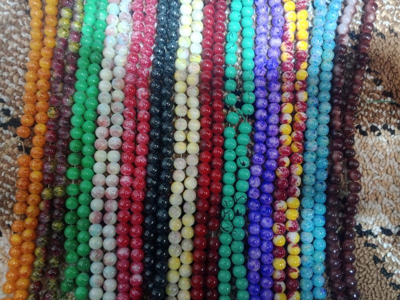 8mm Double shade marble beads Lari 0