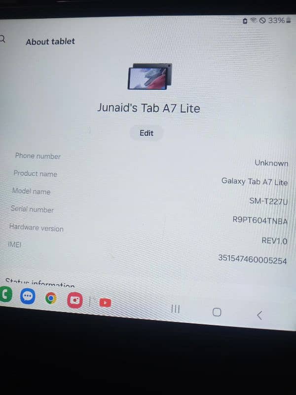 samsung Tab A7 lite 32gb 2