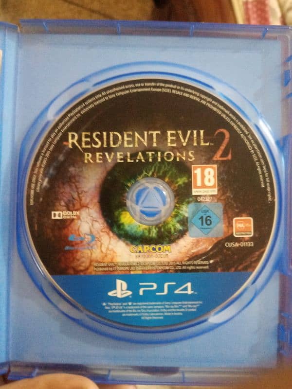 resident evil 2 revelations ps4 cd 2