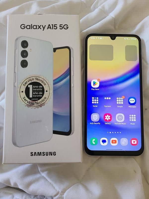 Samsung A15 only box open 12 month warrenty 0