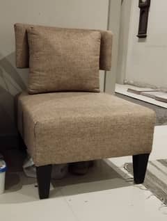 single sofa seats pair