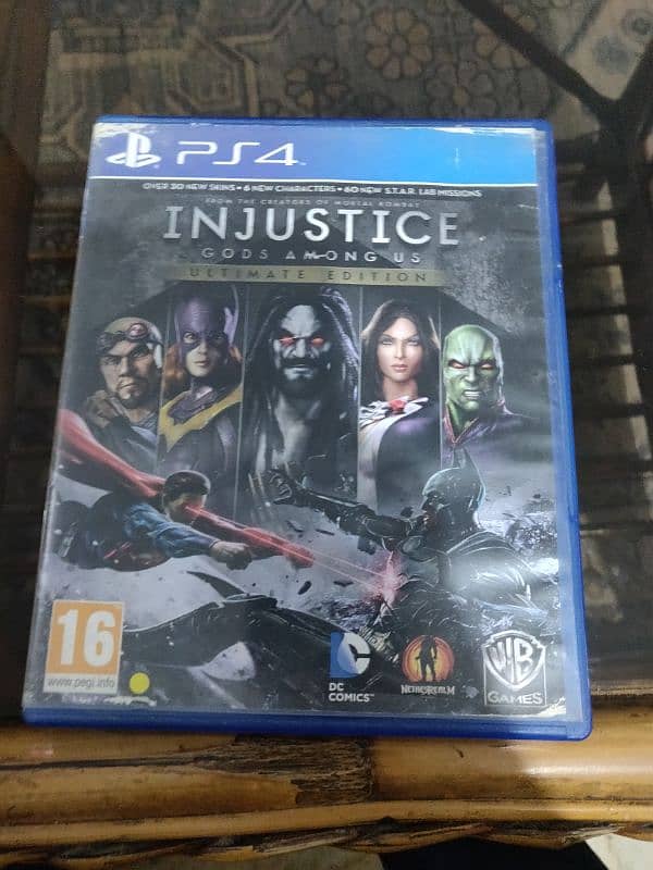 PS4 INJUSTICE GODS AMONG US 0