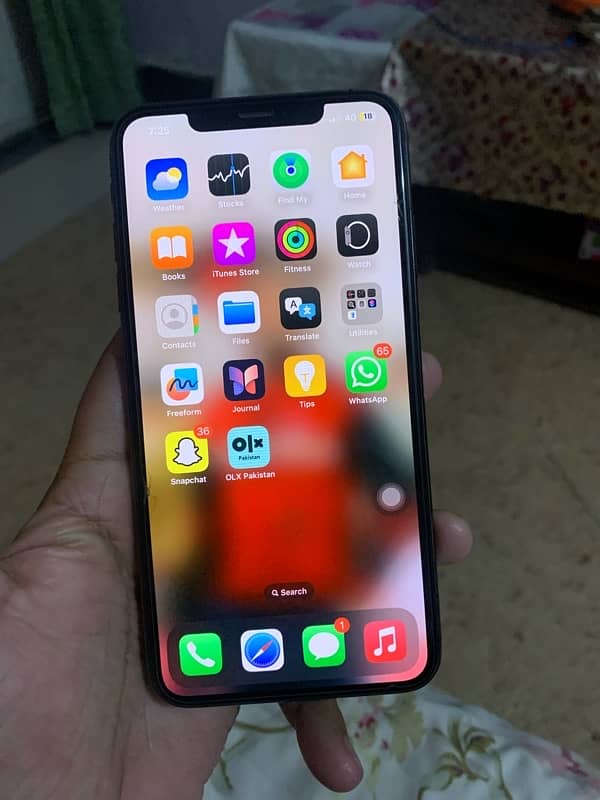 Apple iPhone Xsmax Face id working non  pta 78 percent battery health 0