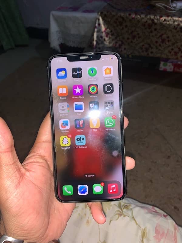 Apple iPhone Xsmax Face id working non  pta 78 percent battery health 1