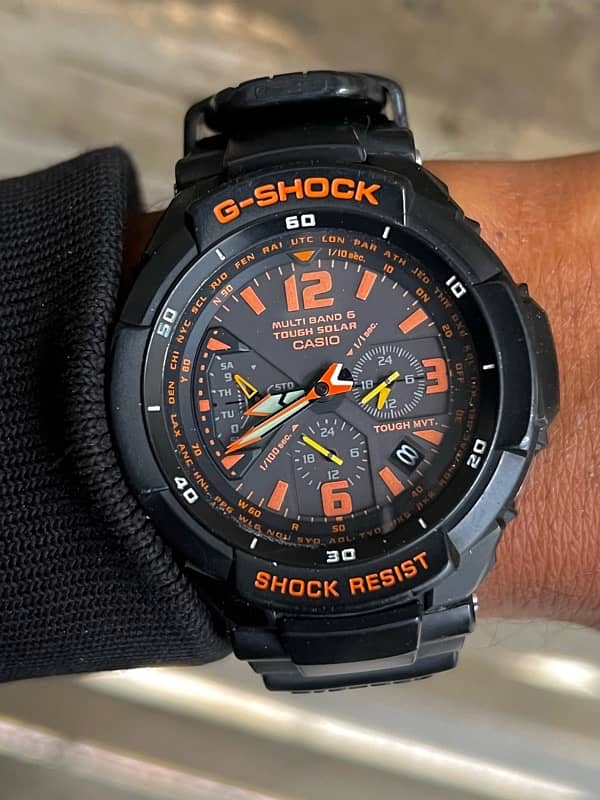 Casio G-Shock GW-3000B-1A Solar Gravitymaster 1