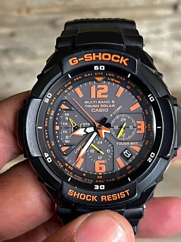 Casio G-Shock GW-3000B-1A Solar Gravitymaster 2