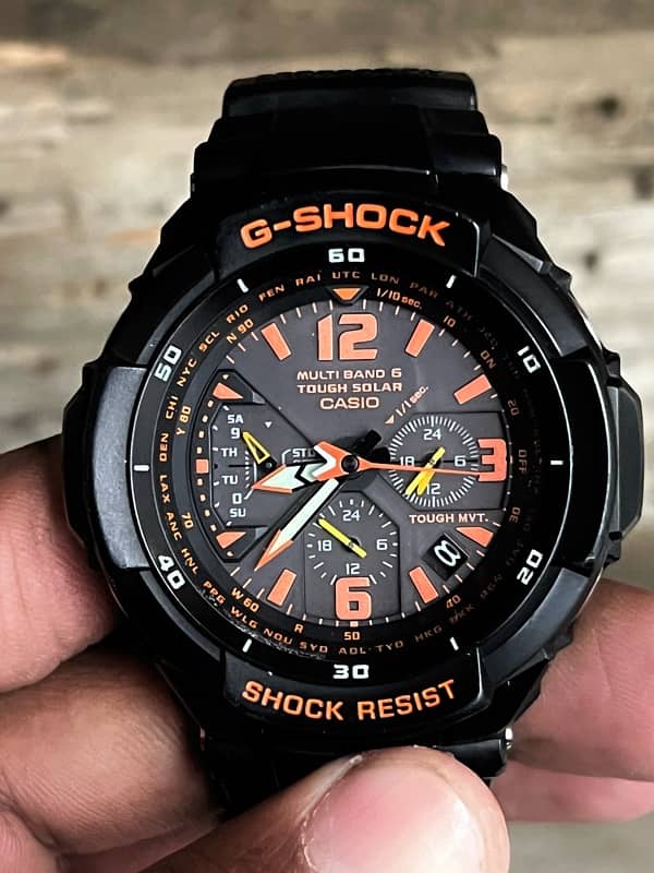 Casio G-Shock GW-3000B-1A Solar Gravitymaster 3