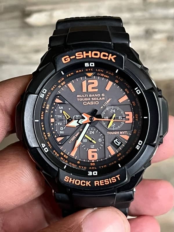 Casio G-Shock GW-3000B-1A Solar Gravitymaster 4